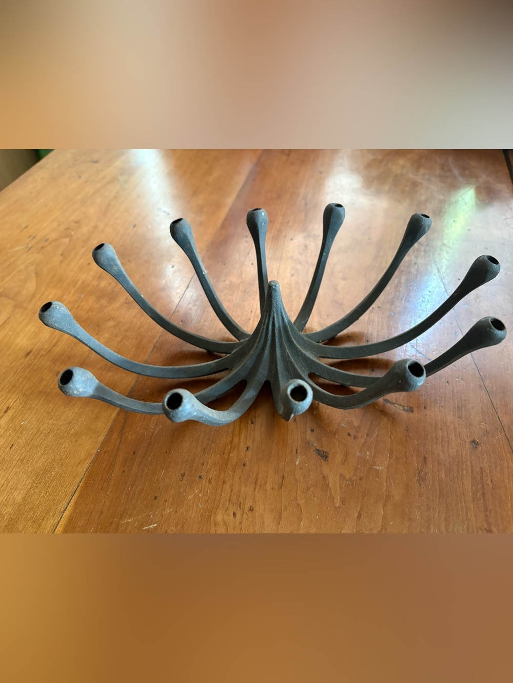 Dansk Cast Iron Candle Holder by Jans Quistgaard “Festival” 12 Minature Candles
